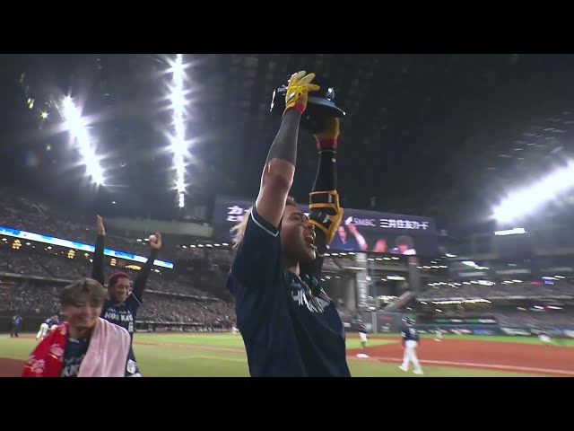 【4回裏】ファイターズ・水谷瞬 自身初の二桁アーチとなる今季第10号ソロホームランを放つ!! 2025年7月26日 北海道日本ハムファイターズ 対 千葉ロッテマリーンズ