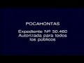 POCAHONTAS 1995 Intro VHS España