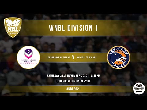 WNBL1: Loughborough Riders v Worcester Wolves - 21.11.20
