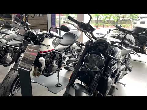 Trident 660 walk around @ Triumph Motorcycles Philippines, Greenhills
