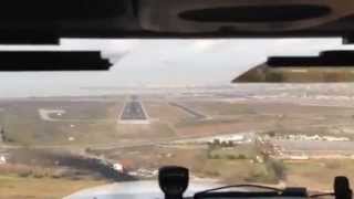 preview picture of video 'Landing at LGTS, pilot Aslanidis, k2 Pampoukidis, passenger Ismail and Paul.'