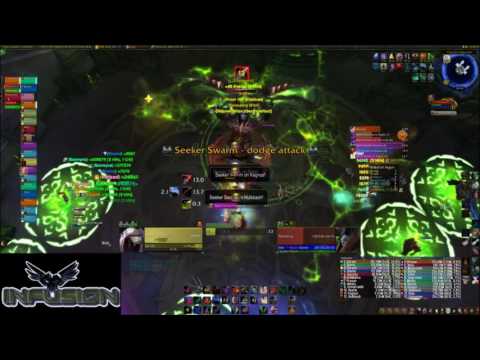 Tichondrius mythic first kill by infusion