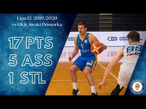 Admir Dzihan vs HKK Siroki | 17PTS 5ASS | Liga12 2019/2020
