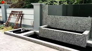 Model kolam ikan mini