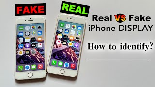 iPhone Fake vs Original Display (2022) | Tips To Identify Fake/Duplicate iPhone Display (HINDI)