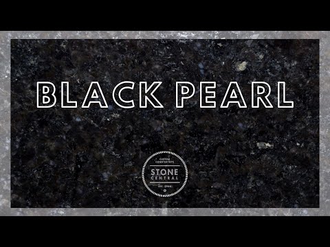 image-What does black pearl granite look like?