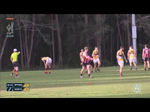 2017 BDAFL Black Diamond Plate Round 6 - Wyong Lakes v Maitland Saints