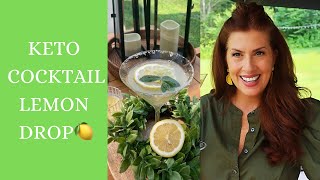 KETO COCKTAIL / LEMON DROP 🍋