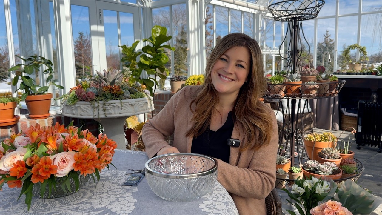 How to Make an Easy & Beautiful Flower Arrangement, Random Potting Projects & Alfalfa Sprouts! 💐🌱🪴