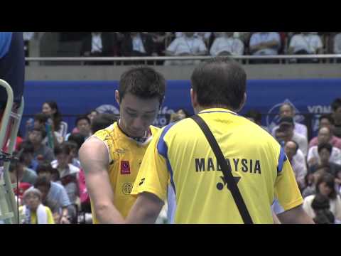 [HD] Final - MS - LEE Chong We vs HU Yun - 2014 Yonex Japan Open MetLife BWF World Superseries