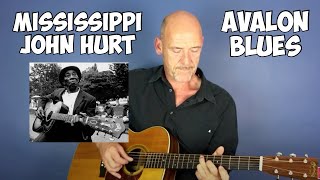 Avalon blues - Guitar lesson by Joe Murphy