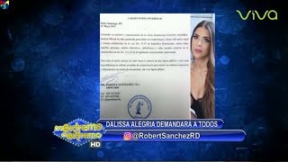 Dalisa Alegria Demandaria quien Hable de ella Caiga Quien Caiga