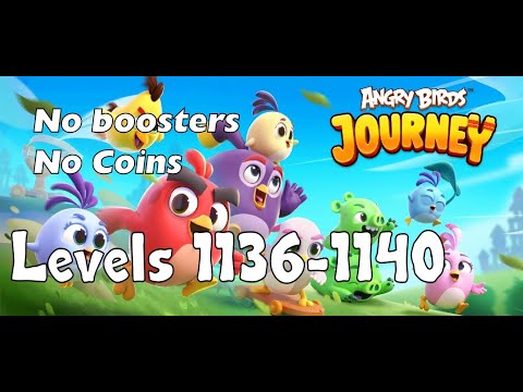 Angry Birds Journey Levels 1136-1140