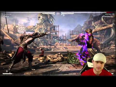MKX Random Select - Ermac vs Shinnok - OMG I GOT A ROUND!!!!