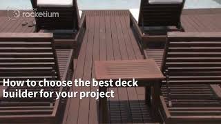 How to choose the best deck builder for your project
