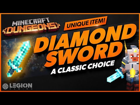Minecraft Dungeons - DIAMOND SWORD | Unique Item Guide