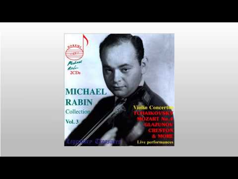 Tchaikovsky  Chant D Automne - Michael Rabin