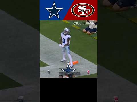 Dallas Cowboys vs San Francisco 49ers Week 5 Game Highlights 2023 🔥 #shorts #nfl #nflhighlights