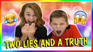 TWO LIES AND A TRUTH😂 | We Are The Davises