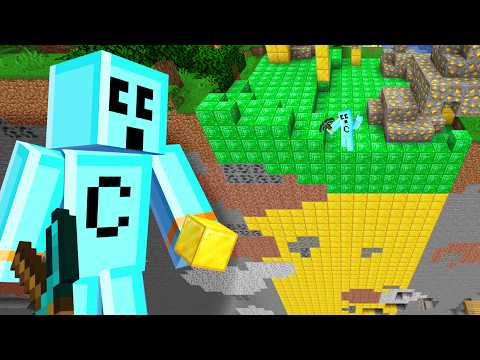 Minecraft but there are Rare Chunks