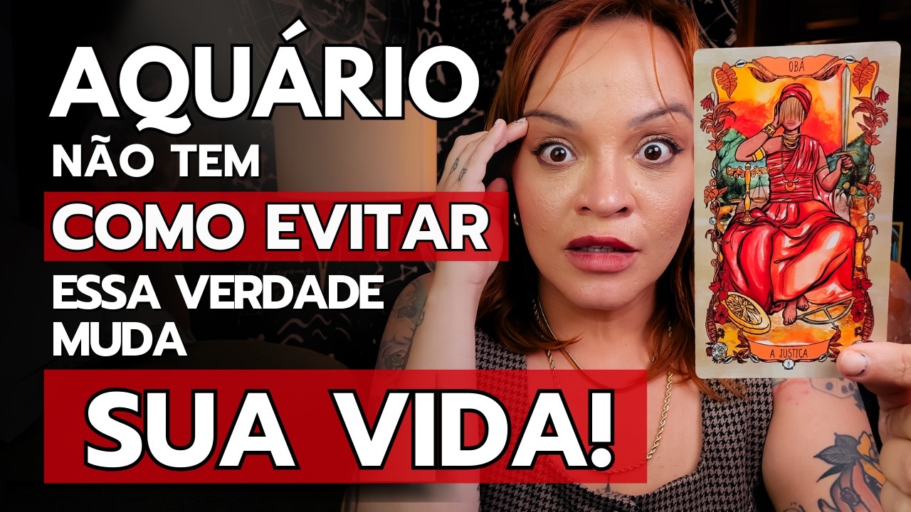 AQUÁRIO JANEIRO 2026 - NÃO VAI DAR PRA DISFARÇAR! O CORTE ESTÁ NA SUA MÃO E ISSO MUDA TUDO!