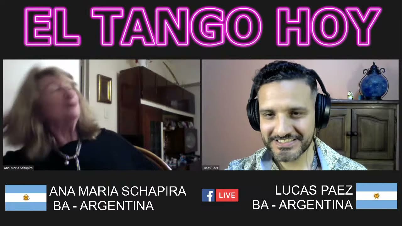 El Tango Hoy con Ana María Schapira! Una maestra milonguera de Lujo!