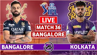 Royal Challengers Bangalore vs Kolkata Knight Riders Live | RCB vs KKR Live Scores & Commentary