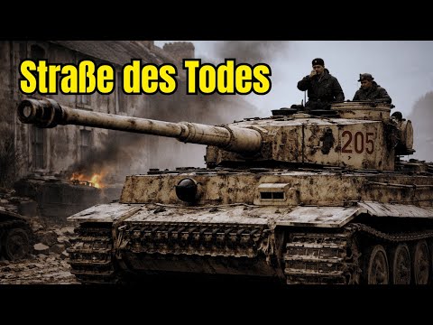 In 15 Minuten verwandelte ein einziger Tiger eine Straße in der Normandie in die Hölle | WW2