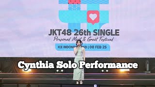 Download lagu [Stage Activity] Cynthia JKT48 - Asal Kau Bahagia (Cover Song) | JKT48 26th Single MNG mp3