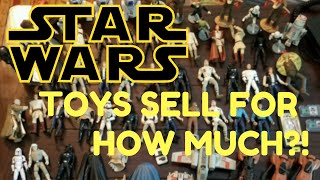 Selling Star Wars Toys on eBay via Auction! How Much did They Go For?