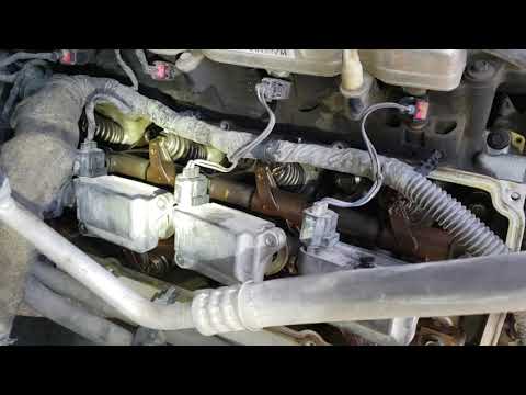 Cylinder 6 intake valve not opening.