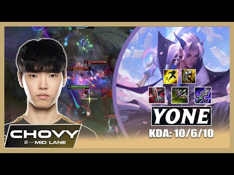Chovy | He's so good with Yone | Yone vs Zed - LoL Pro Replays