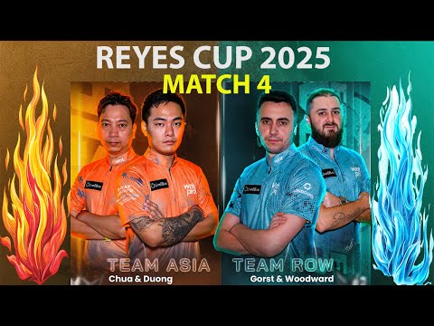 Match 4 | Johann Chua / Quoc Hoang vs Fedor Gorst  / Skyler Wooward | HIGHLIGHTS | 2025 Reyes Cup