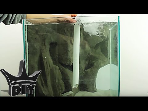 HOW TO: Build an underwater waterfall sandfall for a fish tank