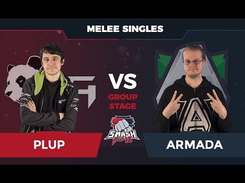 Plup vs Armada - Melee Singles: Group B - Smash Summit 5