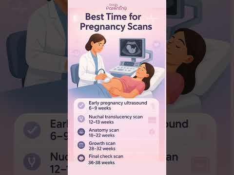 Best Time for Pregnancy Scans | Best Time for Pregnancy Ultrasound Scan Week By Week Guide