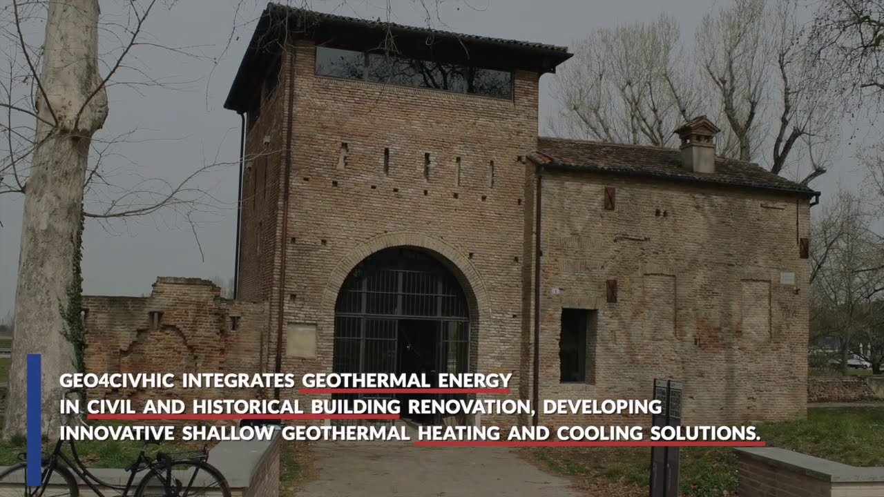 Green energy applied to UNESCO WHS Porta degli Angeli Ferrara - GEO4CIVHIC project