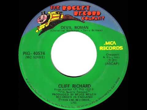 1976 HITS ARCHIVE: Devil Woman - Cliff Richard (stereo 45)