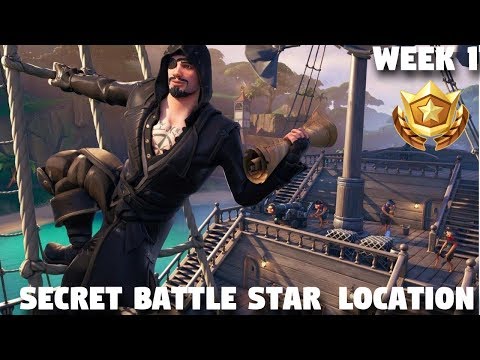 Fortnite Season 8 Week 1 Secret Battle Star Location | Loading Screen #1 (Fortnite Battle Royale)