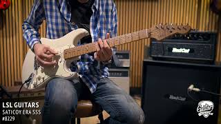 Video thumbnail for LsL Saticoy Era | SSS | Roasted Pine Body / Maple Neck | Seymour Duncan STK-S4's & STK-S6 | #8229 by GuitarsToBePlayed