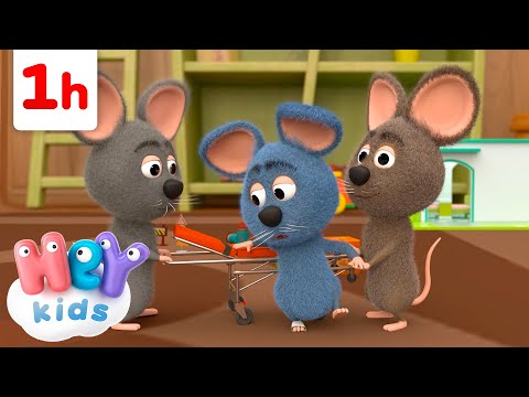 Die Maus 🐭 | Lieder mit Tieren für Kinder | HeyKids Kinderlieder TV