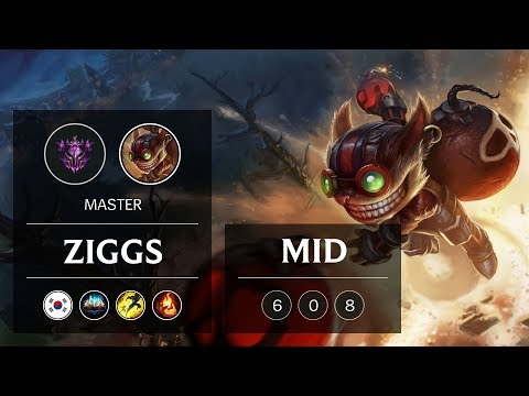 Ziggs Mid vs Twisted Fate - KR Master Patch 9.2