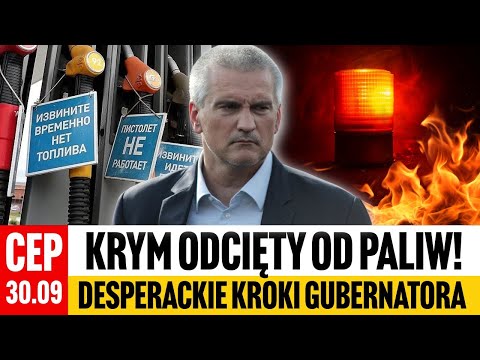 CEP - Okupowany Krym bez paliwa. Rosyjska logistyka paliwowa w rozsypce.