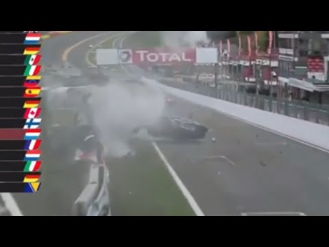 Big Crash! Lamborghini Super Trofeo Spa 2020