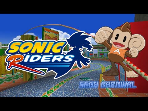 Sonic Riders - SEGA Carnival w/ Aiai (Dolphin 1080p 60fps)