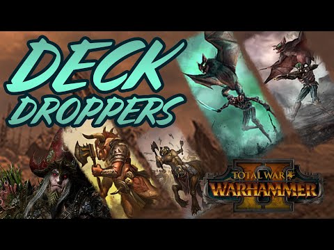 Why People HATE: Deck Droppers - Vampire Coast vs Beastmen // Total War: WARHAMMER II Multiplayer