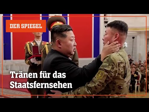 Video Thumbnail: Nordkoreas Diktator Kim Jong Un: Weinen fürs Staatsfernsehen | DER SPIEGEL