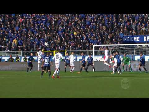 Il gol di Pavoletti - Atalanta - Cagliari 1-2 - Giornata 19 - Serie A TIM 2017/18