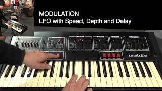 Video thumbnail for Sequential Circuits Prelude Demonstration by Rock Band Academy
