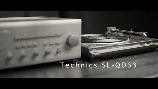 Video thumbnail for Technics SL-QD33 - Turntable by das erfgh